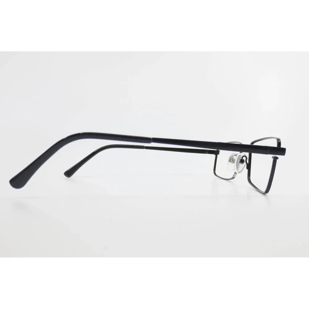 Modern Eyewear MM 5105 BK Black Metal Rectangular Eyeglass Frames 52-17-140